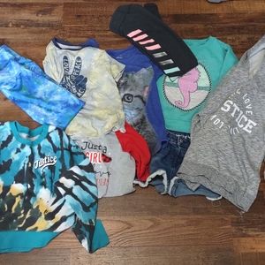 Girl's size 8 clothes